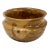 Vintage Hand Turned Burled Wood Bowl For Sale