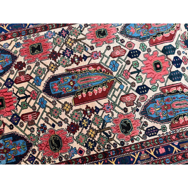 Antique Bakhtiar Rug in Wool, 1890s For Sale - Image 11 of 18