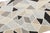 8x10 Modern Geometric Hand-Tufted Wool Rug Abstract Mosaic Neutral Area Rug For Sale In New York - Image 6 of 10