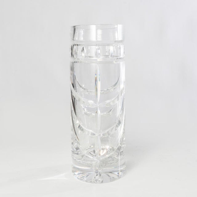 Mid 20th Century Mid 20th Century Crystal Vase Overture For Sale - Image 5 of 6