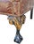 English Attributed to Old Hickory Tannery Style Leather Wingback Tufted Chair For Sale - Image 3 of 18