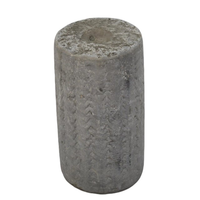 Modern Early 20th Century Granite Mill Stone Water Fountain or Post 3 For Sale - Image 3 of 6