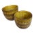 Two Aldo Londi for Bitossi Ceramic Mustard Flower Pots For Sale