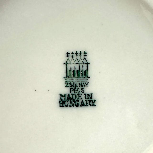 Vintage Grid Pattern Ceramic Mug Curation - Group of 4. For Sale - Image 4 of 10