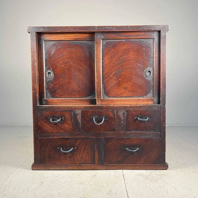 Antique Japanese Meiji Era Cabinet For Sale - Image 10 of 10