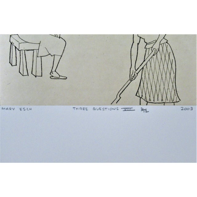 Early 21st Century Mary Esch, Three Questions #VIII, 2003 For Sale - Image 5 of 7