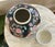 Mid 20th Century Blue Floral Chinese Export Lidded Jar For Sale - Image 5 of 9