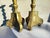 Art Nouveau Brass Candleholders, 1890s, Set of 2 For Sale - Image 4 of 9