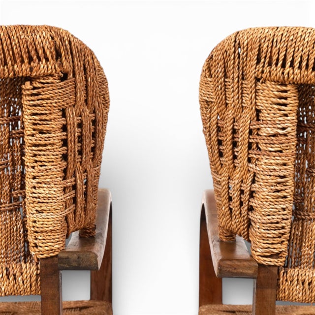 Bauhaus Rope-Weave Chairs from Erich Dieckmann, 1930s, Set of 2 For Sale - Image 12 of 18