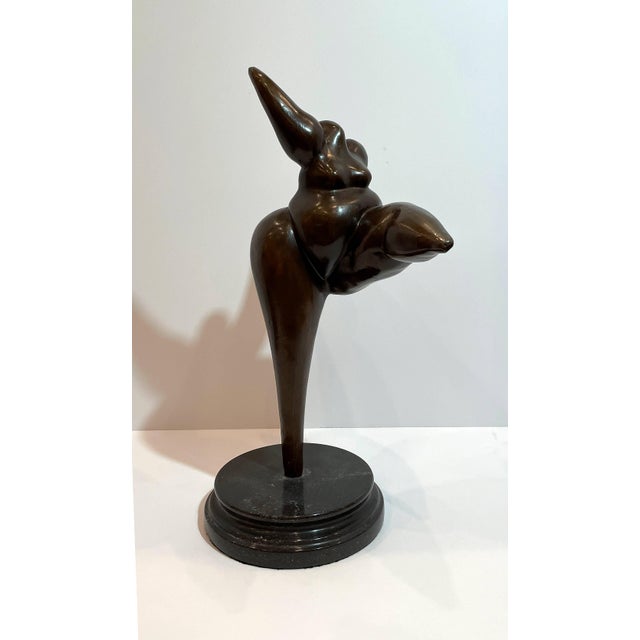 Late 20th Century Late 20th Century Bronze Dancing Figural Sculpture After Botero, Signed Milo For Sale - Image 5 of 12