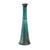 Japanese Modern Black Green Tamu Raku Ceramic Candle Holders by Laab Milano, Set of 2 For Sale - Image 11 of 15