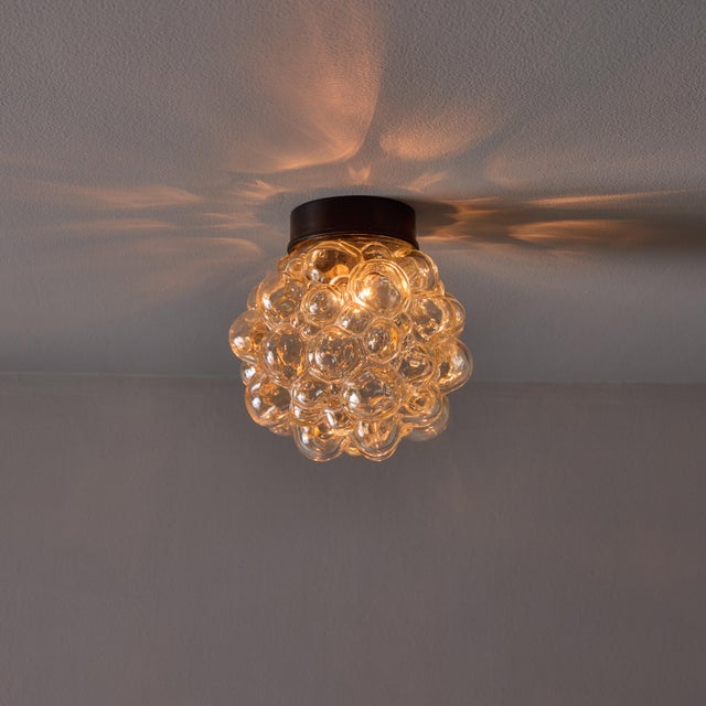 1960s Helena Tynell Bubble Glass Wall or Ceiling Lamp For Sale - Image 10 of 17