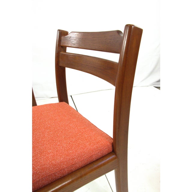 Dyrlund 1960s Danish Modern Teak Dining Chairs - Set of 8 For Sale - Image 4 of 11