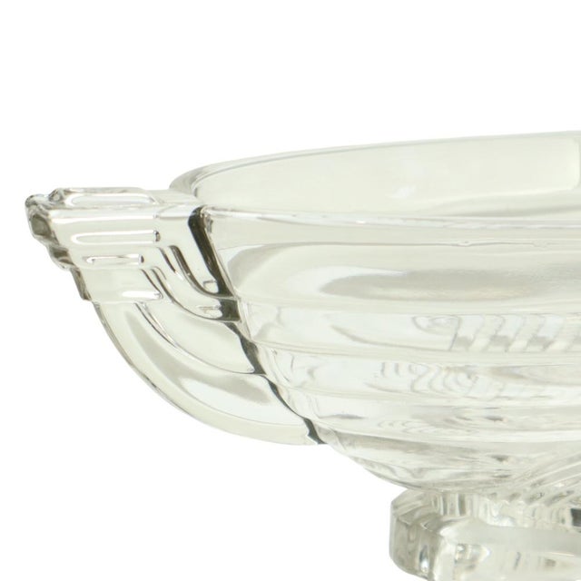Art Deco Marcelle Fruit Bowl from Val Saint Lambert, 1935 For Sale - Image 8 of 13