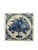 Delft Schoonhoven Keramiek Holland Blue and White Floral Tile Trivets - Set of 3 These three tiles have an ivory base....