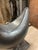 Mid-Century Modern Mid 20th Century Zinc Swan Sculpture For Sale - Image 3 of 12