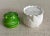 Green 1980s Ceramic Frog and Lily Pad Salt & Pepper Shakers For Sale - Image 8 of 12