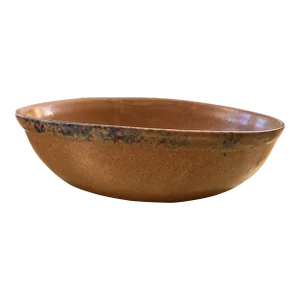 Vintage McCoy Canyon Mesa Pottery # 1425 Oval Serving Bowl