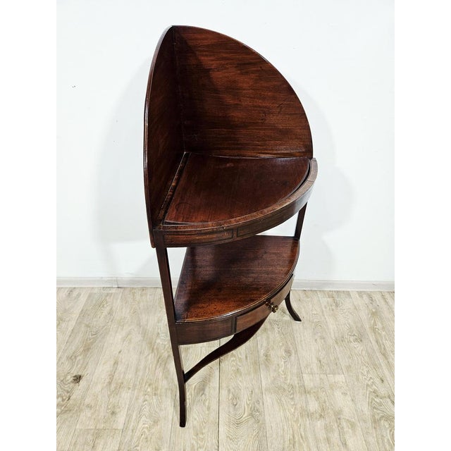 Antique Mahogany Washbasin, England, Early 19th Century For Sale - Image 14 of 17