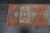 Textile 1970s Vintage Handmade Wool Cotton Red Area Rug For Sale - Image 7 of 11