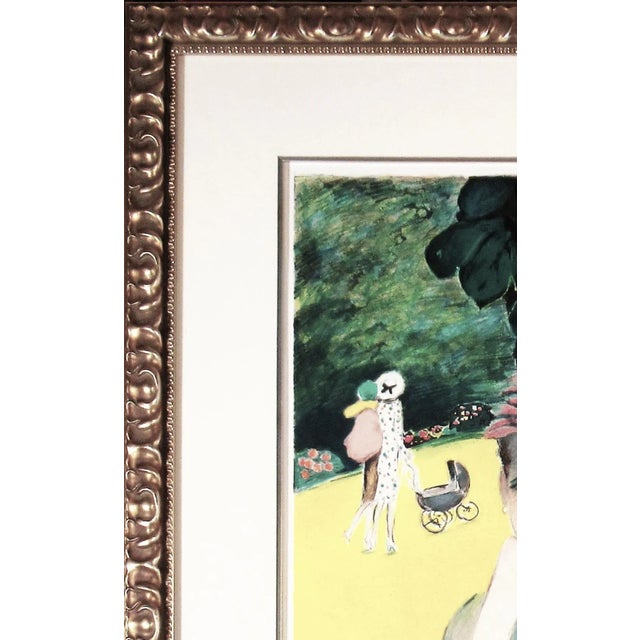 Printmaking Materials Jean-Pierre Cassigneul, "La Lettre" Large color lithograph, 1990 For Sale - Image 7 of 10