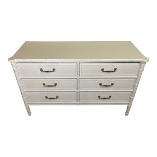 Bali Hai by Henri Link Faux Bamboo Dresser For Sale