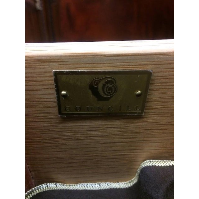 Councill Craftsmen Sideboard With Brass Gallery, Federal Style For Sale - Image 6 of 18
