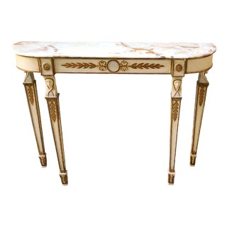 Lacquered Console Table, 1890s For Sale