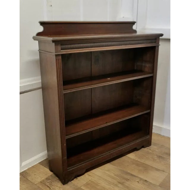 Antique Open Bookcase, 1890s For Sale - Image 3 of 6