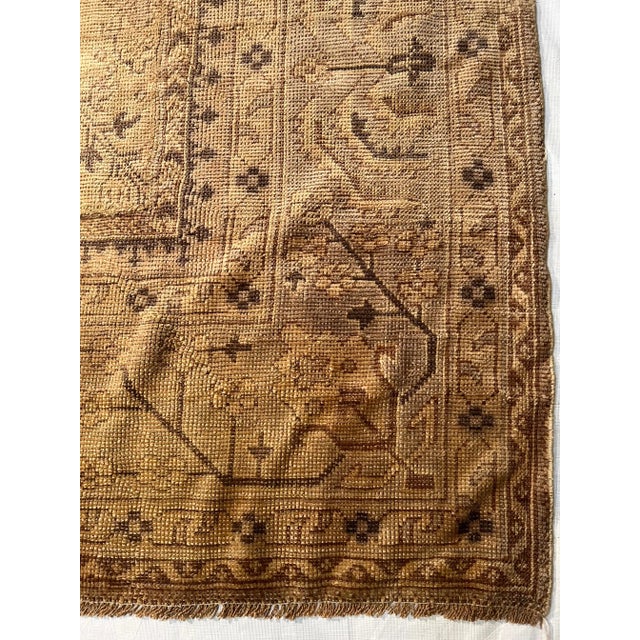 Antique Turkish Oushak rugs have been woven in Western Turkey since the beginning of the Ottoman period. Historians...