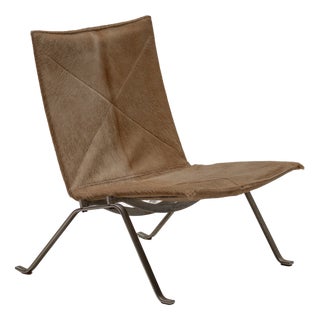 PK22 Lounge Chair by Poul Kjærholm for Fritz Hansen, 1980s For Sale