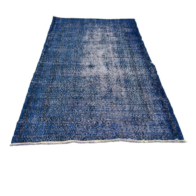 Turkish Distressed Narrow Runner Rug For Sale - Image 6 of 10