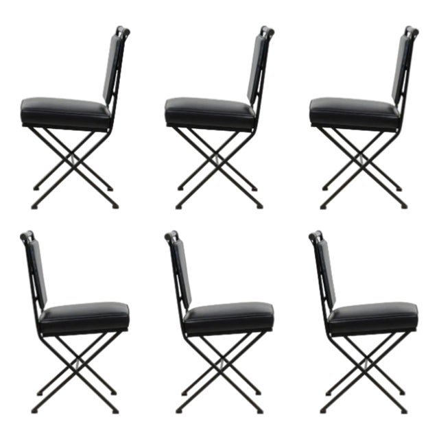 Set of 6 'Camargue' Chairs by Design Frères For Sale