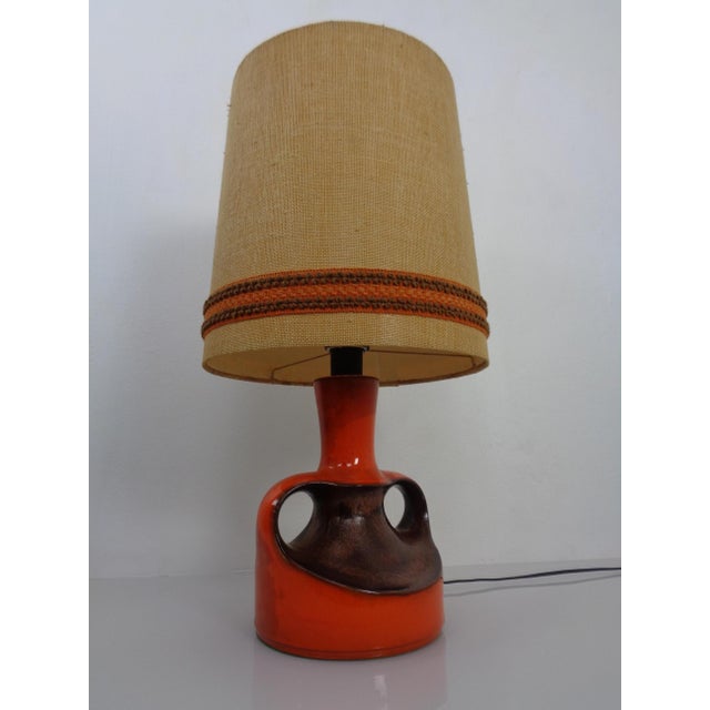 Ceramic Table Lamp from Goebel, Germany, 1970s For Sale - Image 3 of 12