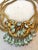 Art Deco Stunning Art Deco and Gold Fill and Rhinestone Necklace For Sale - Image 3 of 7