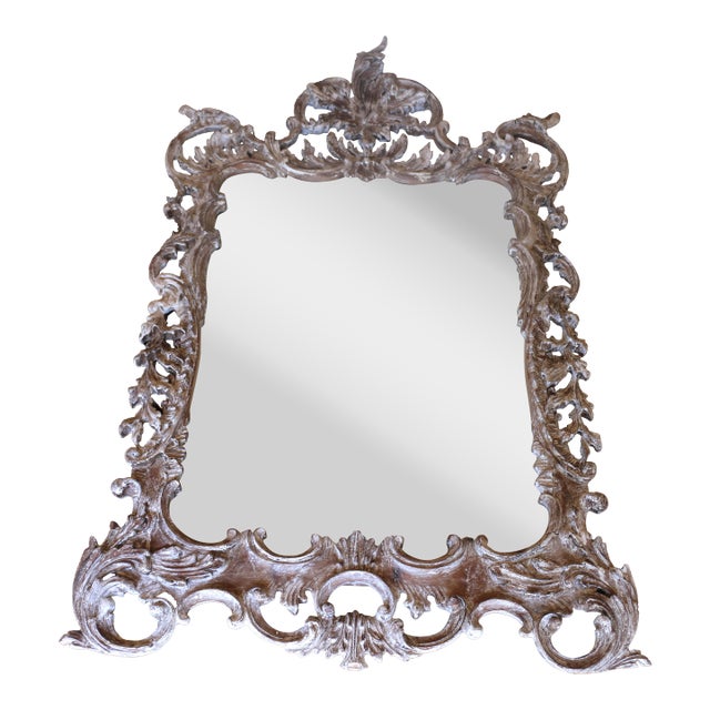 Vintage La Barge Italian Rococo Style Carved Wall Mirror, Circa 1970s For Sale