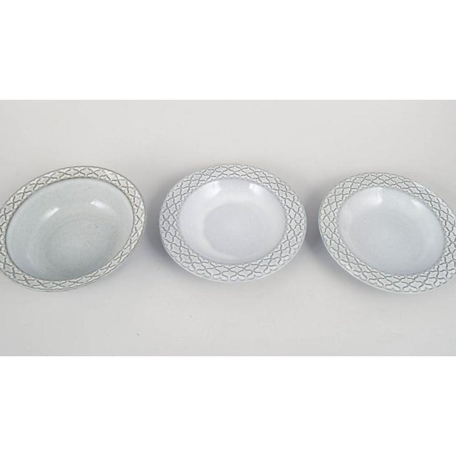 Jens Harald Quistgaard for Kronjyden / Bing & Grøndahl, set of three bowls. Set of three stoneware bowls from the Cordial...