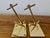 1950s 1950's Nautical Solid Brass Anchor Bookends - A Pair For Sale - Image 5 of 8