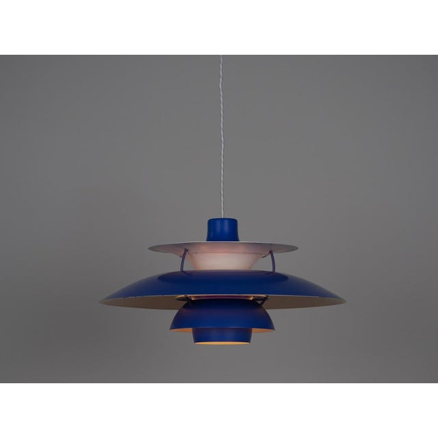Louis Poulsen Vintage Danish PH 5 Lamp by Poul Henningsen for Louis Poulsen, 1970s For Sale - Image 4 of 14