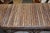 Vintage Hand Crafted Adirondack Style Log Wood Console Hall / Sofa Table - Angled Edge For Sale - Image 6 of 17
