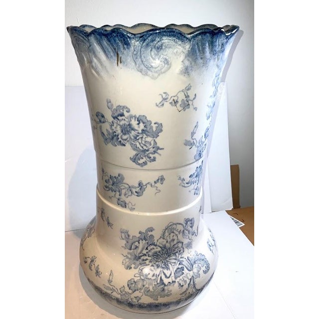 1900s Victorian Umbrella Stand by Maddocks Lamberton Pottery Trenton, Nj For Sale - Image 4 of 11