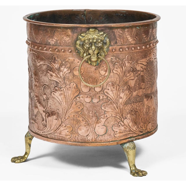 Late 19th Century Late 19th Century Large Dutch Round Copper Bucket For Sale - Image 5 of 10