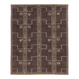 Contemporary French Art Deco Style Geometric Wool Rug by Rug & Kilim, India For Sale