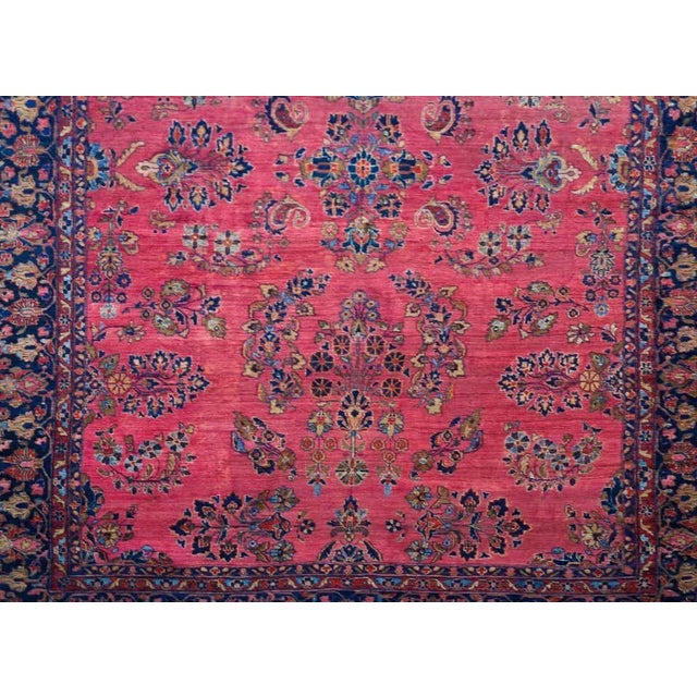 Early 20th Century Sarouk Mohajeran Rug For Sale - Image 4 of 13