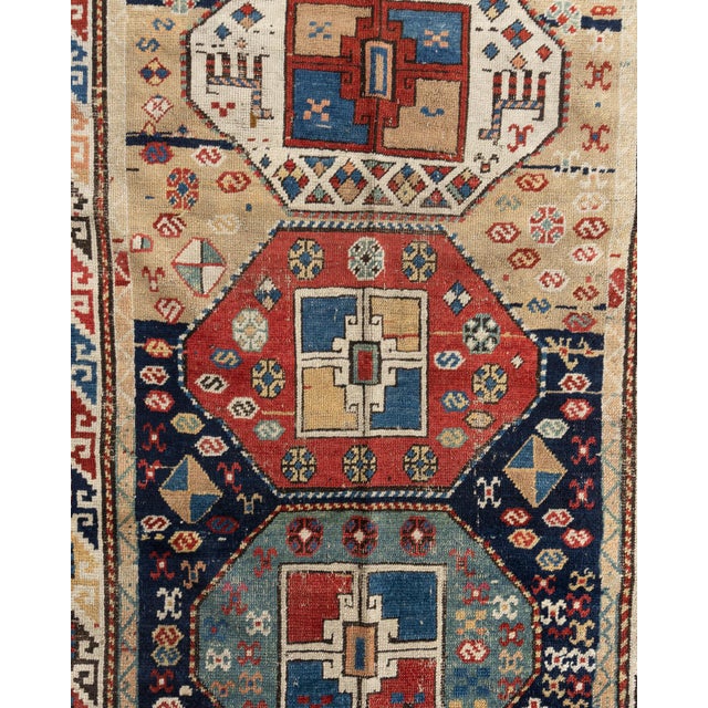 Vintage Nw Animal Design Runner Rug 3'4 X 8'5 For Sale - Image 13 of 17