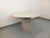 Vintage octagonal dining table from the 70s and 80s, in breccia marble composite, 8-faceted top, octagonal foot, very good...