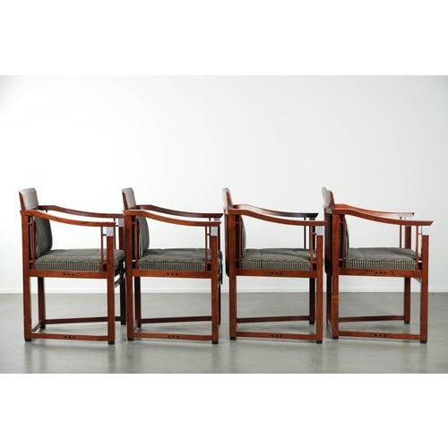 Fabric Dining Chairs from Schuitema, Set of 4 For Sale - Image 3 of 18