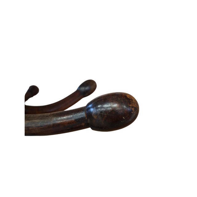 Column Coat Rack in the style of Thonet, 1960s For Sale - Image 10 of 13