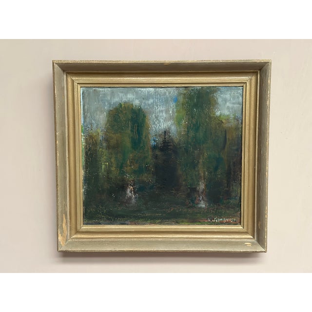 Anders Liljeqvist, Forest, 1960s, Oil on Panel For Sale - Image 4 of 18