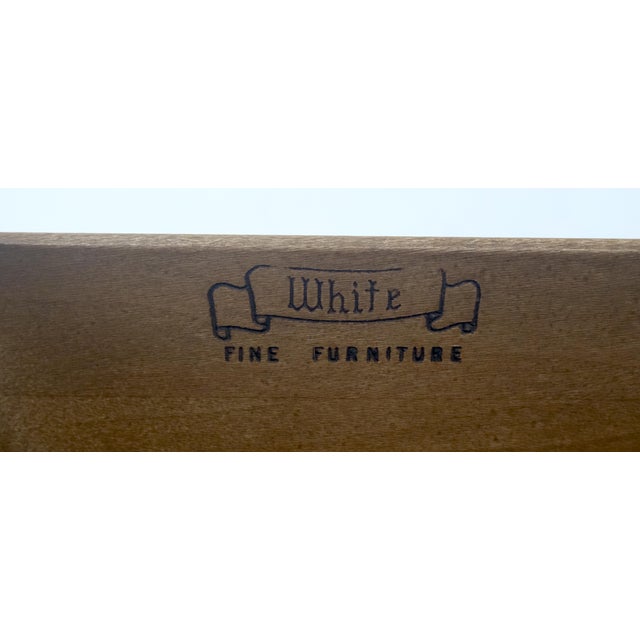 Late 20th Century Fine Mid Century Light Walnut 5 Doors 3 Drawers Credenza Dresser Sideboard MINT For Sale - Image 5 of 13